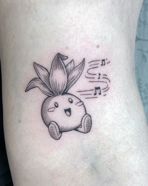 Feminine Girls Oddish Tattoo Designs