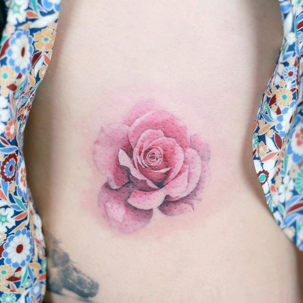 Feminine Girls Realism Tattoo Designs