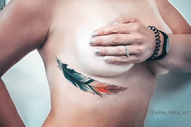 Feminine Girls Unique Tattoo Designs