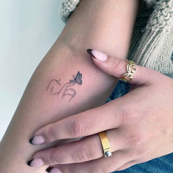 Feminine Girly Tattoo Designs For Women