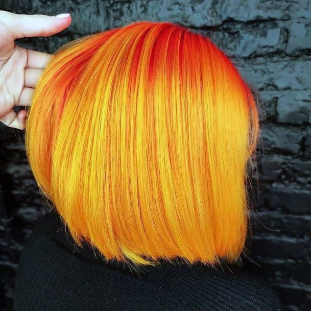 Top 100 Best Orange Hairstyles For Women - Warm Hair Ideas