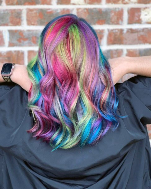 Feminine Hairstyless For Women Rainbow