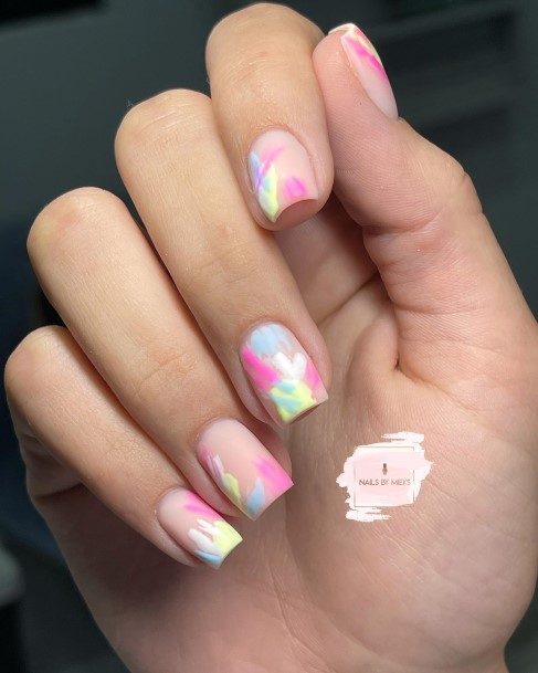 Feminine Nails For Women Abstract