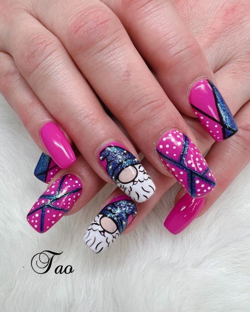 Feminine Nails For Women Cartoon