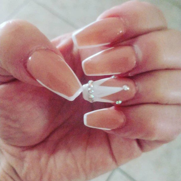 Feminine Nails For Women Crown