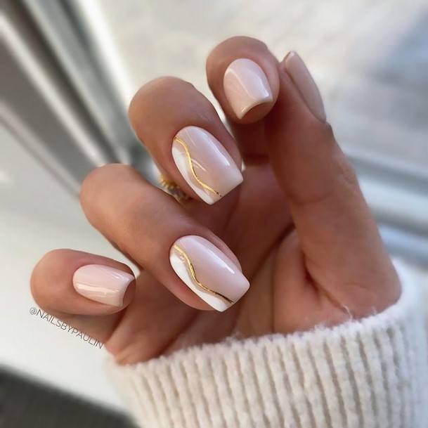 Feminine Nails For Women Ivory