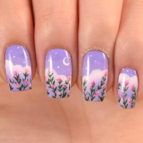 Feminine Nails For Women Landscape