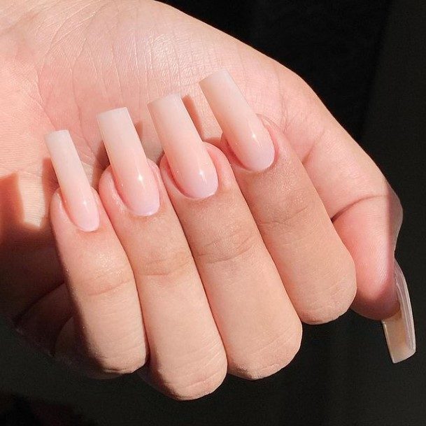 Feminine Nails For Women Light Nude