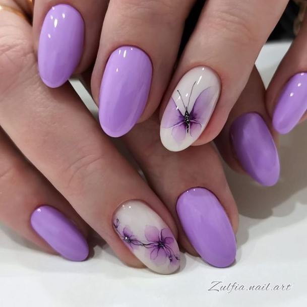 Feminine Nails For Women Nail Art