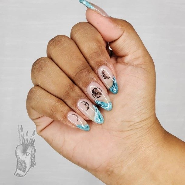 Feminine Nails For Women New Moon