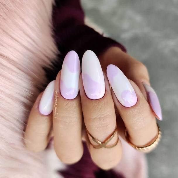 Feminine Nails For Women Pink Ombre