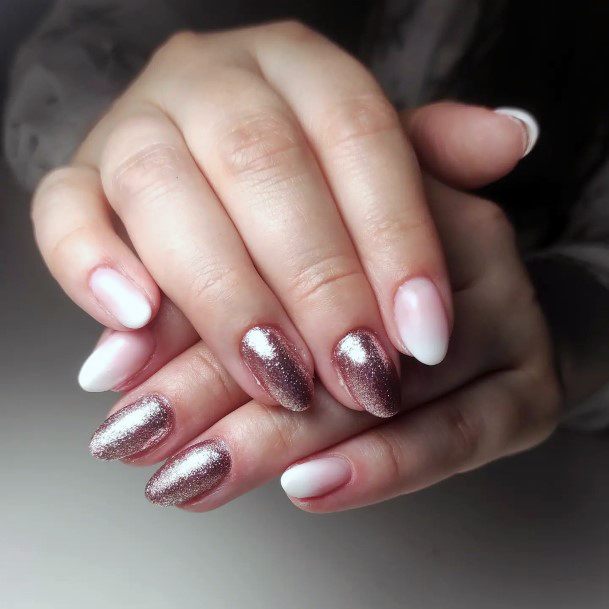 Feminine Nails For Women Rose Gold