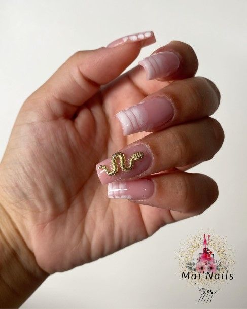 Feminine Nails For Women Snake