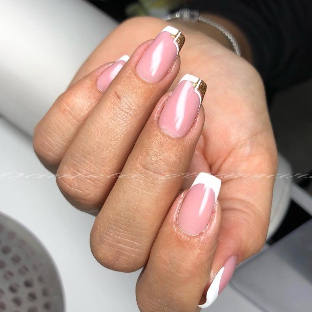 Feminine Nails For Women White French