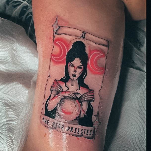 Feminine Neon Tattoo Designs For Women