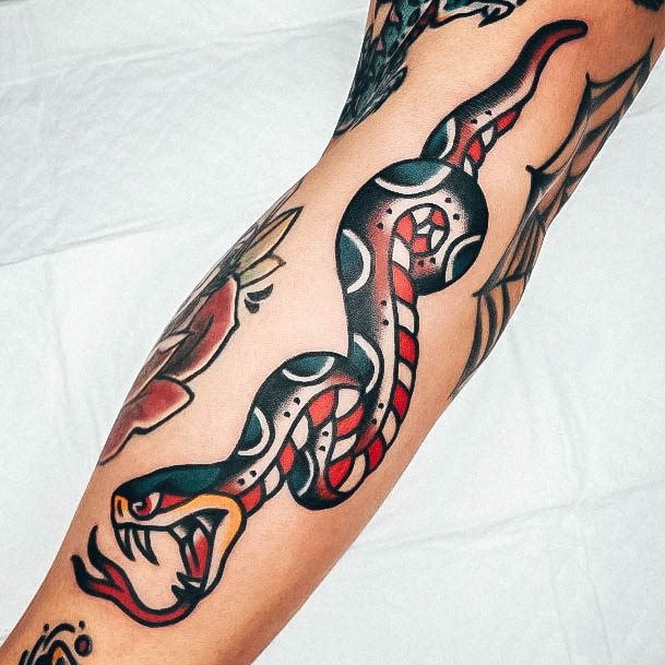 Feminine Old School Tattoos Women