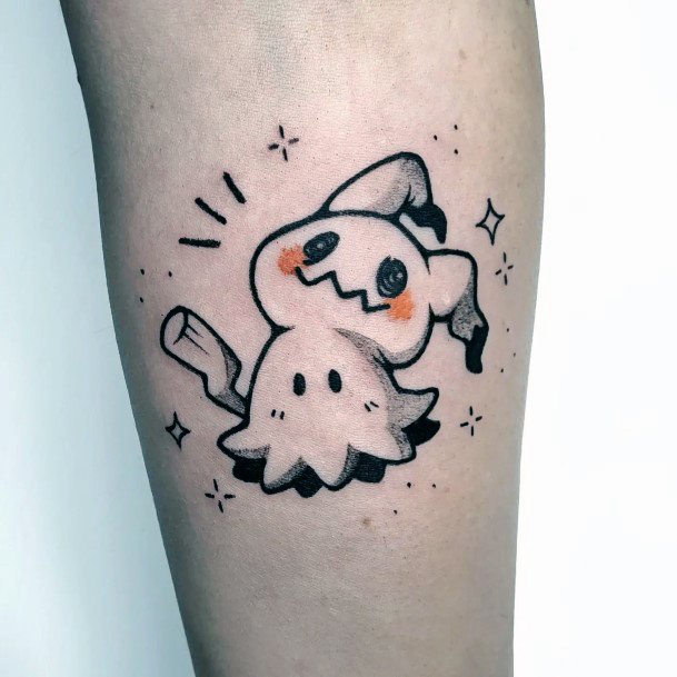 Feminine Pikachu Tattoos Women