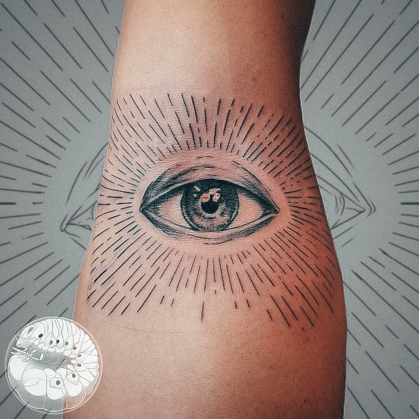 Feminine Tattoos For Women All Seeing Eye