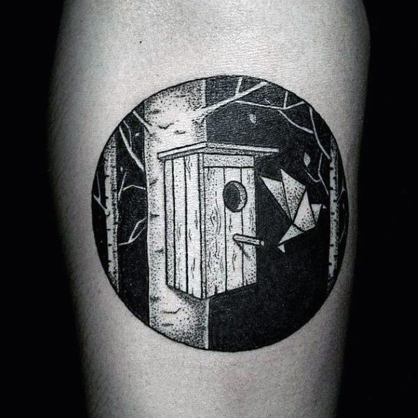 Feminine Tattoos For Women Birdhouse