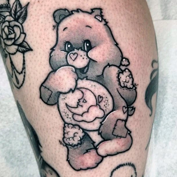 Feminine Tattoos For Women Carebears