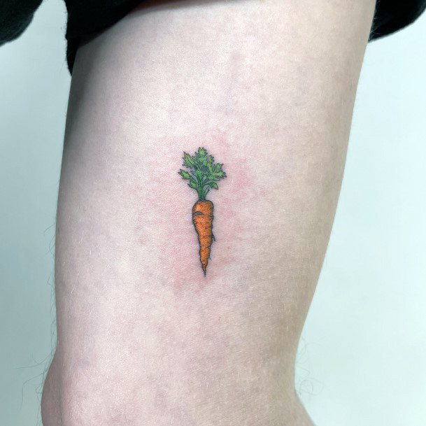 Feminine Tattoos For Women Carrot