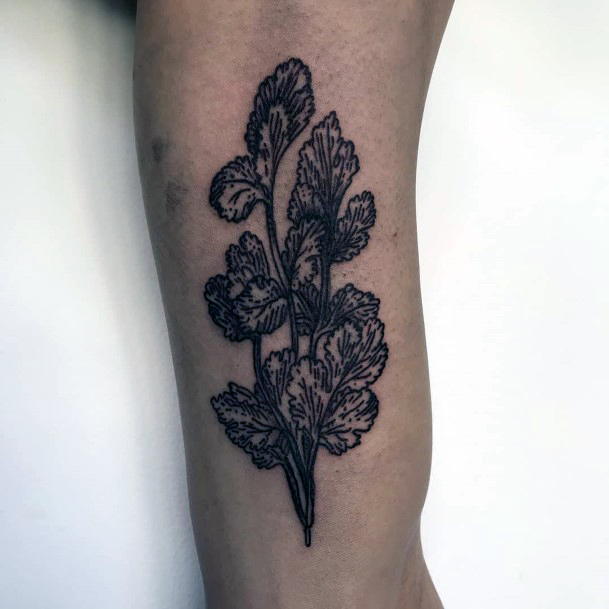 Feminine Tattoos For Women Coriander