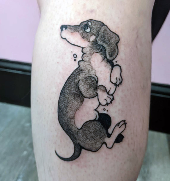 Feminine Tattoos For Women Dachshund