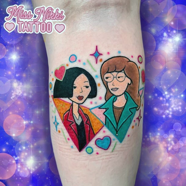 Feminine Tattoos For Women Daria