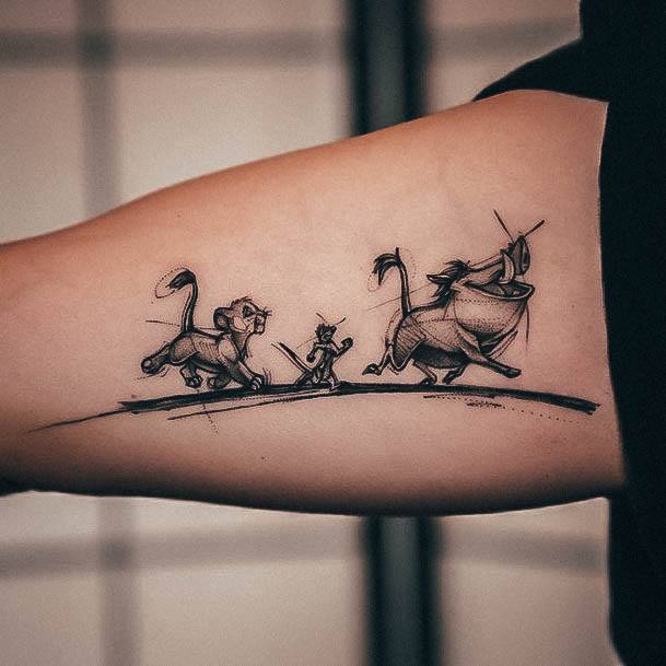 Feminine Tattoos For Women Disney