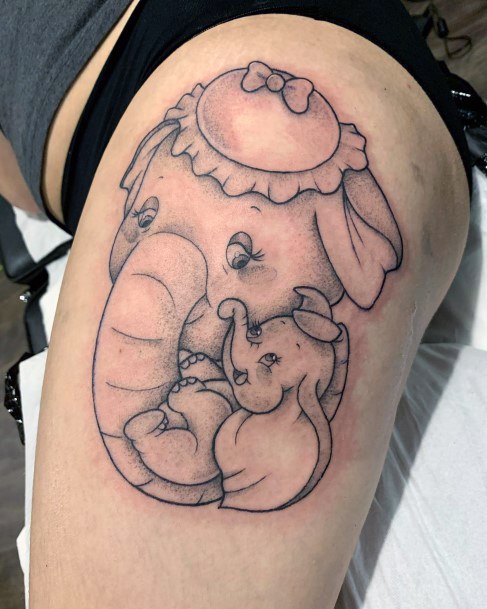 Feminine Tattoos For Women Dumbo