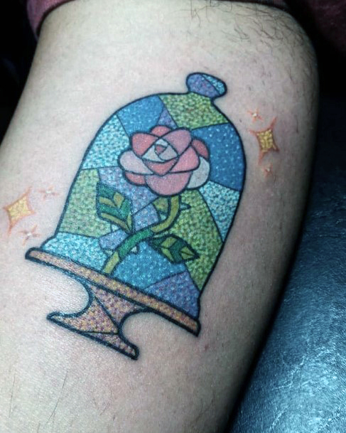 Feminine Tattoos For Women Enchanted Rose