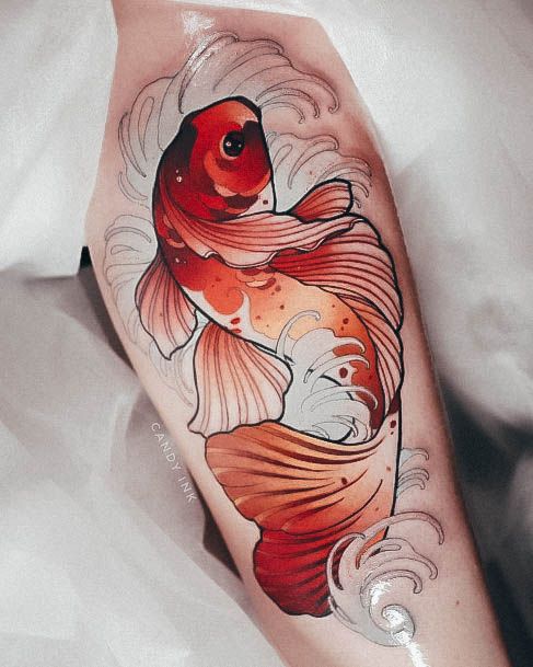 Feminine Tattoos For Women Fish