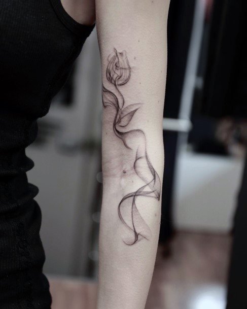 Feminine Tattoos For Women Gardening