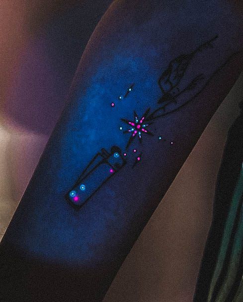 Feminine Tattoos For Women Glow In The Dark Lighter