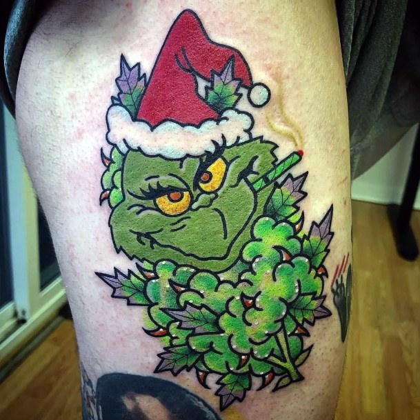 Feminine Tattoos For Women Grinch