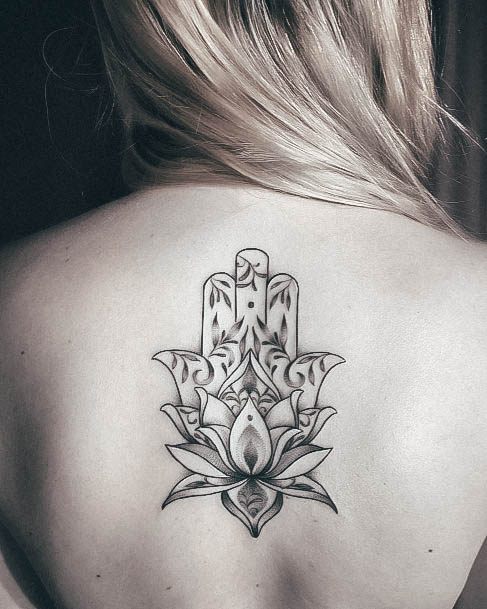 Feminine Tattoos For Women Hamsa