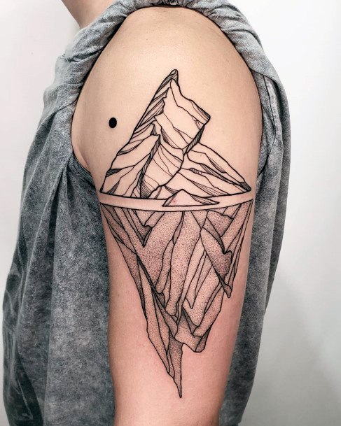 Feminine Tattoos For Women Iceberg