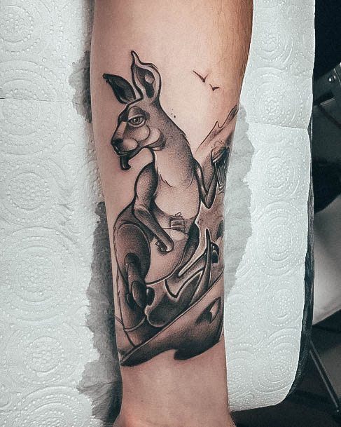 Feminine Tattoos For Women Kangaroo