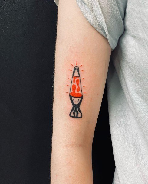 Feminine Tattoos For Women Lava Lamp