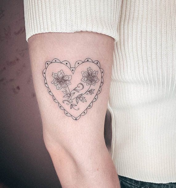 Feminine Tattoos For Women Love