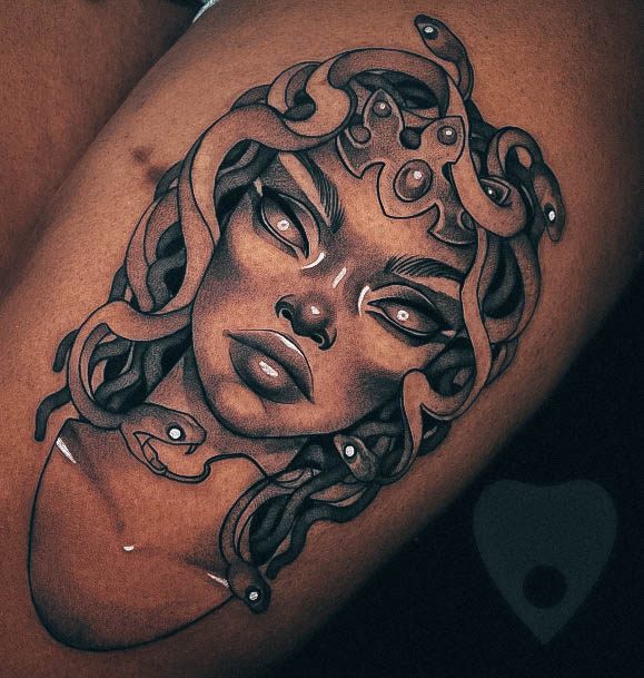 Feminine Tattoos For Women Medusa