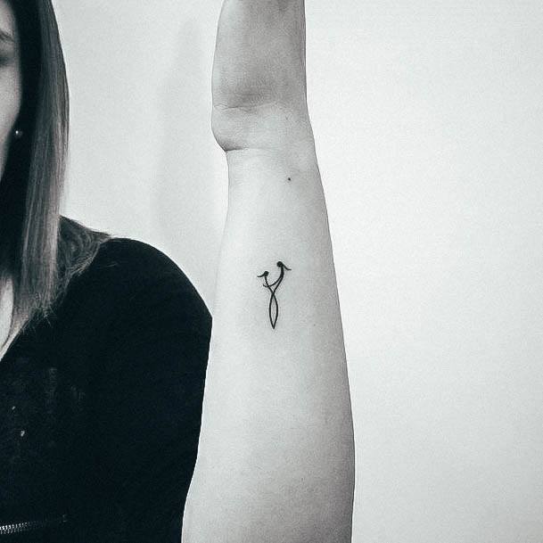 Feminine Tattoos For Women Minimalist