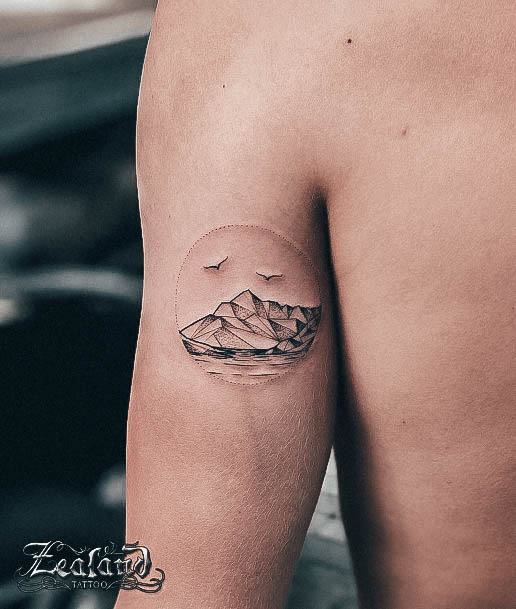 Feminine Tattoos For Women Mountain