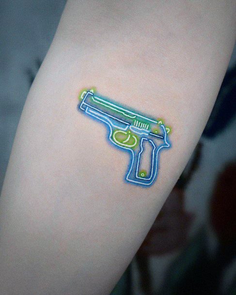 Feminine Tattoos For Women Neon