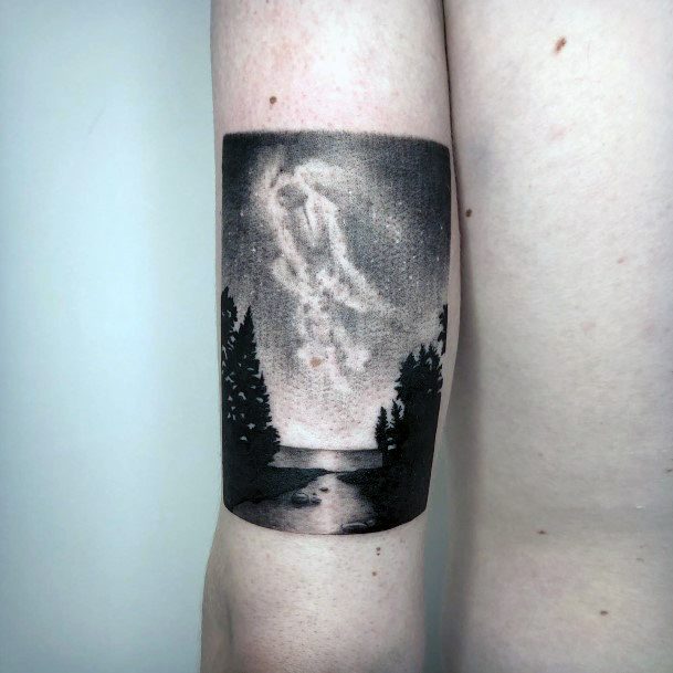 Feminine Tattoos For Women Northern Lights