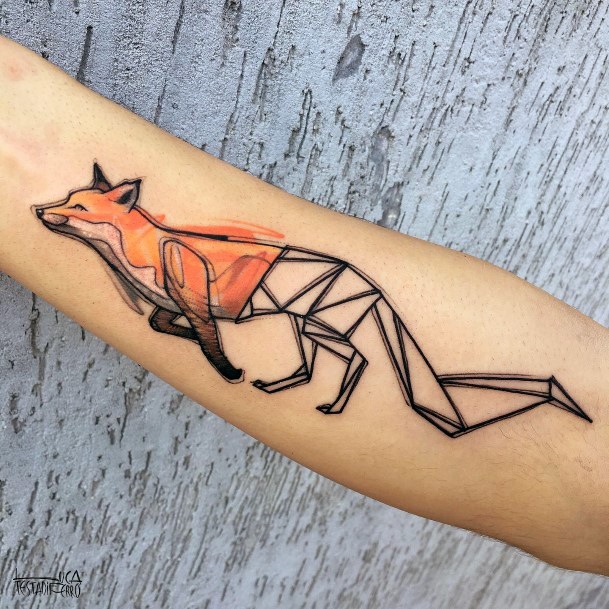 Feminine Tattoos For Women Origami