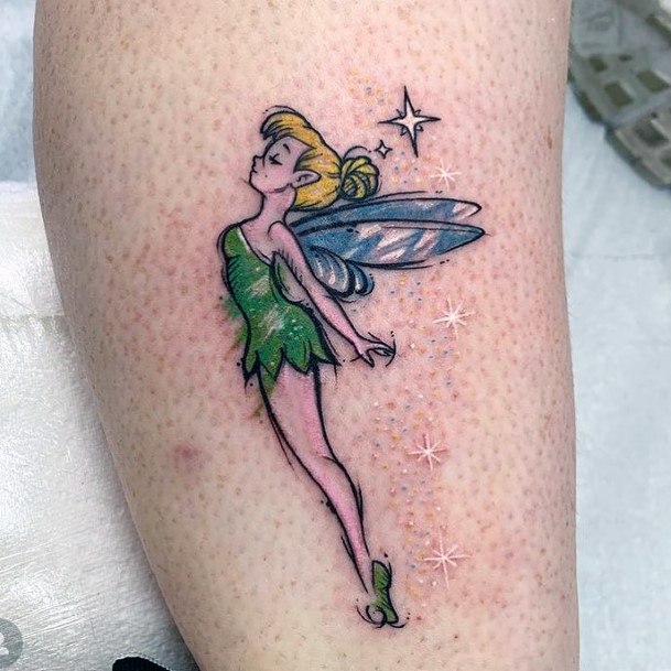 Feminine Tattoos For Women Peter Pan