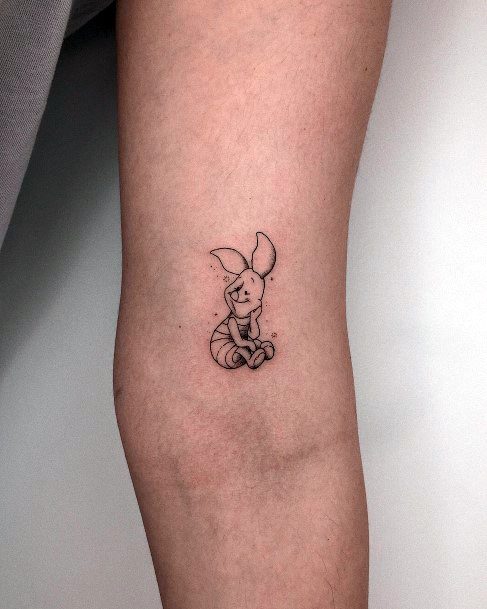 Feminine Tattoos For Women Piglet