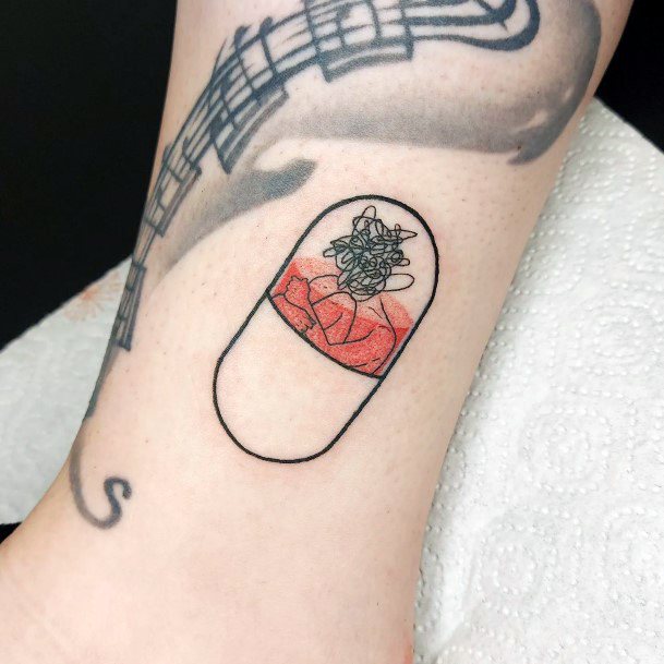Feminine Tattoos For Women Pill