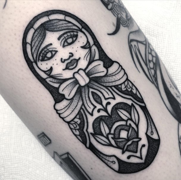 Feminine Tattoos For Women Russian Nesting Doll Matryoshka